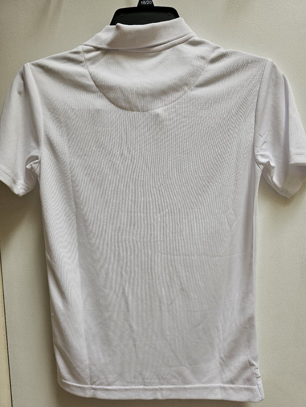 Izod White Boys Performance Polo Med 10-12 New - Picture 5 of 5